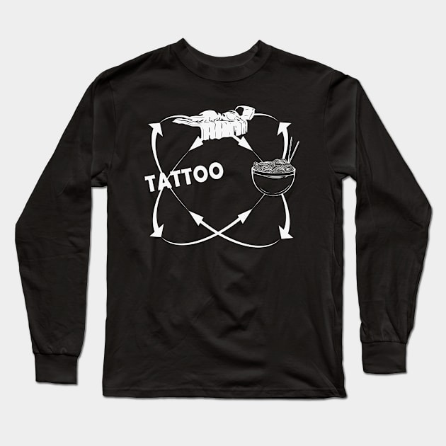 Tattoo artist tattoos tattooing tattooed gift Long Sleeve T-Shirt by Tom´s TeeStore